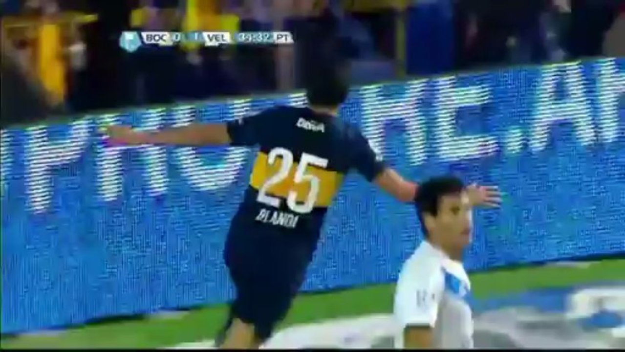 B0oca 1 x 1 Velez Sarsfield