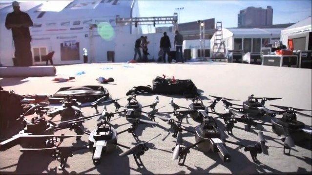 The Amazing AR.Drone 2.0 Flying Ballet - CES 2013