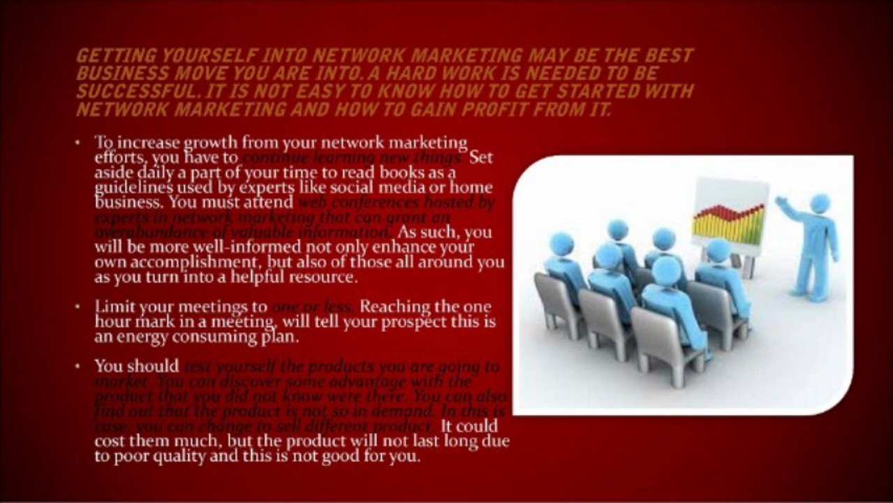 Make A Big Network Marketing Splash With These Top Notch Tips