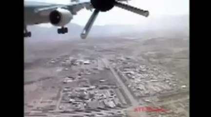 Secret footage of German army drone in collision scare with