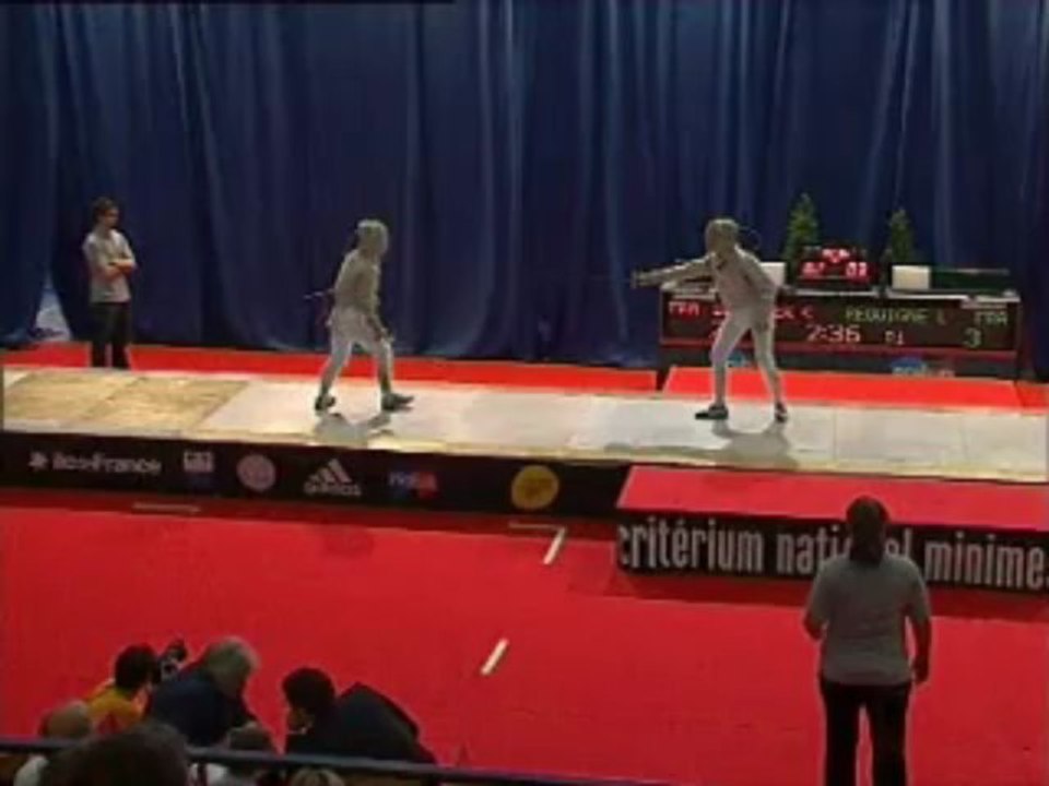 Fête des Jeunes 2007 - Finale Sabre Dames Laura Reguigne