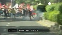 Street clashes in Turkey - no comment
