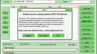 Eastsea MP3 CD Burner 2.10