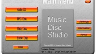 Music Disc Studio 1.0 Free
