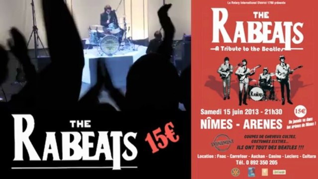 The Rabeats le 15 Juin 2013 aux Arènes de Nîmes