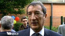 François Lamy en visite à Cergy pour la fête des Voisins