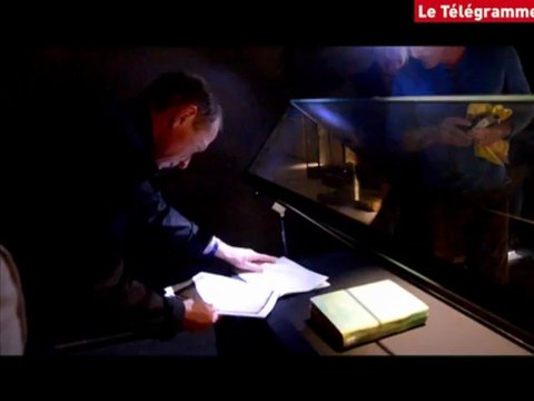 Douarnenez. Le manuscrit de Landévennec arrive au Port-Musée sous haute garde
