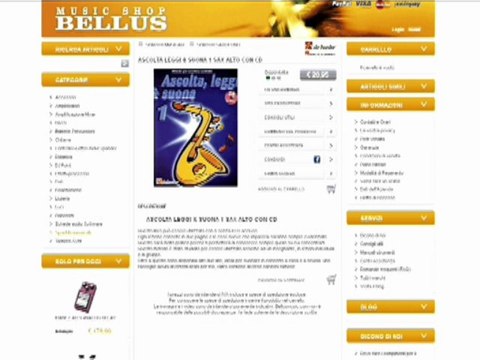 Vendita strumenti musicali