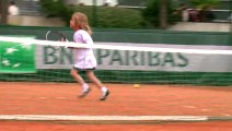 Mini tennis à Roland-Garros