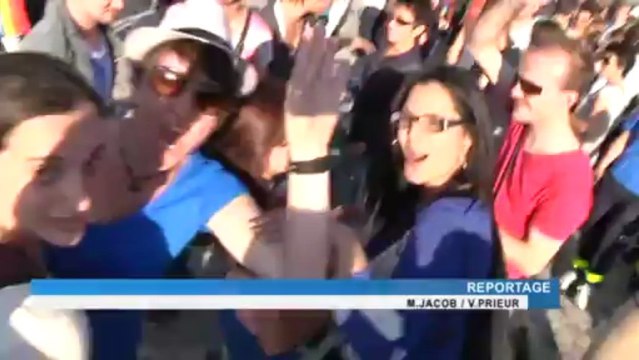 Gaypride : la 19ème marché des fiertés à Montpellier. Son slogan : oui!