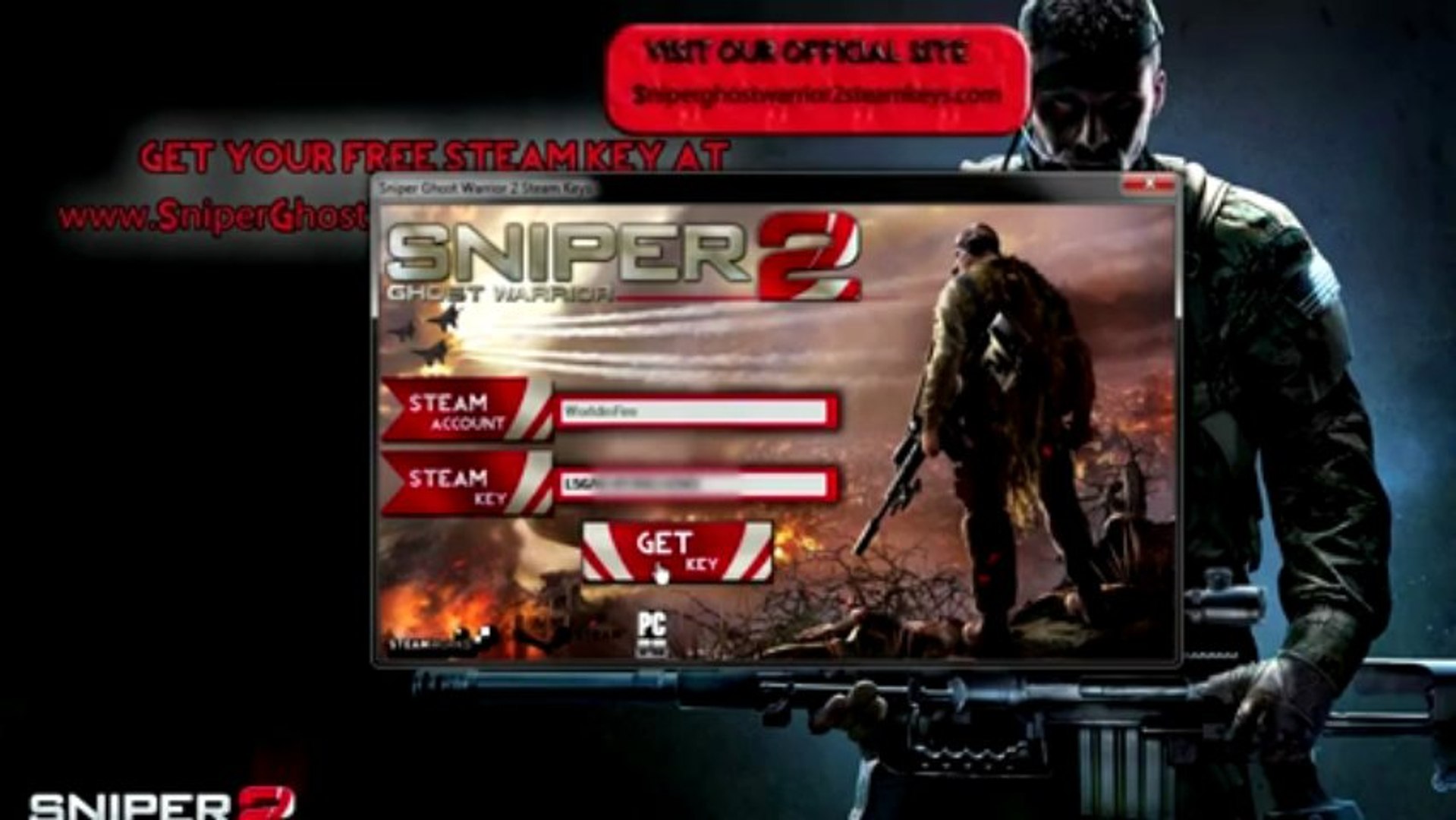 Sniper Ghost Warrior 3 Serial Key/CD Key Download