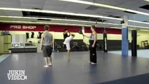 Karate Kick Gone Wrong | Pad Kicking #JukinFail