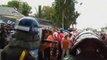 Strikers clash with police at Cambodian garment factory