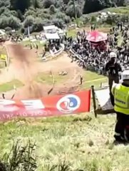 Montee Impossible La Bresse 2012 - Crash - Hill-Climbing