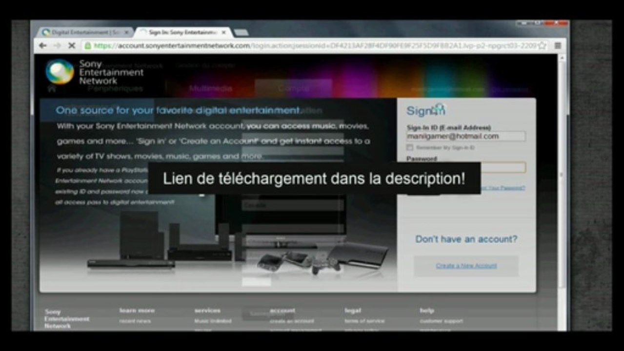 Comment Avoir des Codes PSN Gratuit [Français]