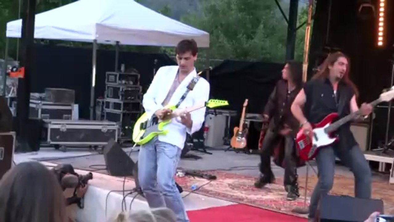 Les Foxs au Festivallée de Drap 2013