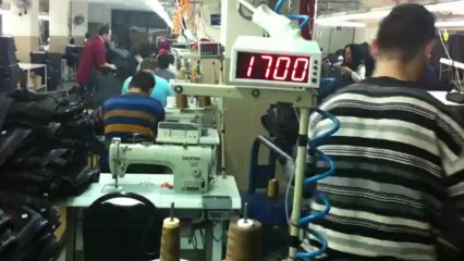 Konfeksiyon Makinalari Elektronik Sayac Adet Sayma ve Verimlilik Kontrol Sistemi ESAS