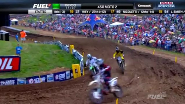AMA Motocross 2013 Rd 3 Muddy Creek 450 Moto 2