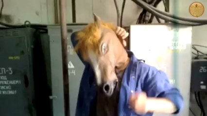 Конь-Огонь (Маска Голова Коня)