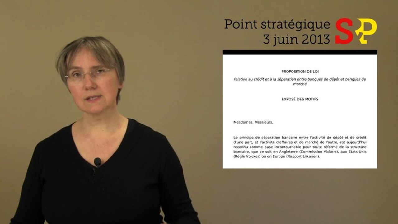 Séparation des banques : une question de survie