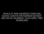 [FREE] Rivals at War Cheats for Android/iOS Hack Download