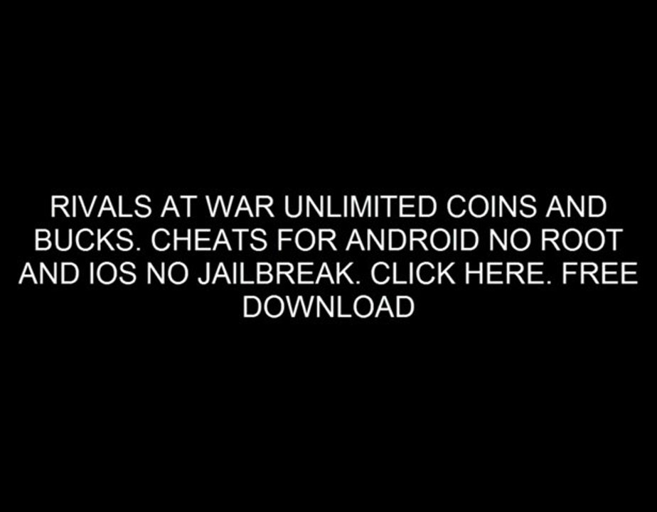 [FREE] Rivals at War Cheats for Android/iOS Hack Download