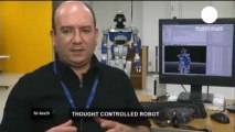 Contrôler un robot par le pouvoir de la pensée / euronews, hi-tech