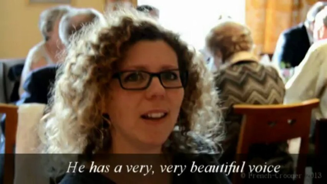 French-Crooner® chante "Love me tender" dans un mariage (2013)