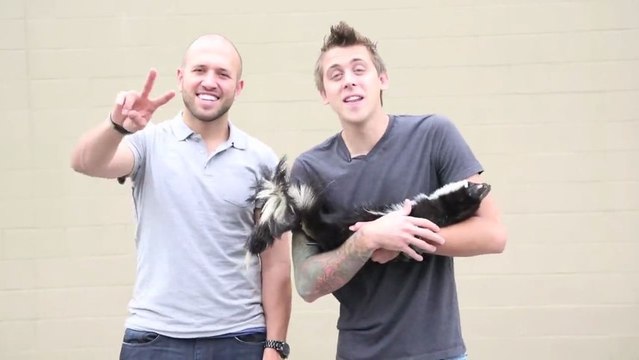 Piégé par un faux putois!!