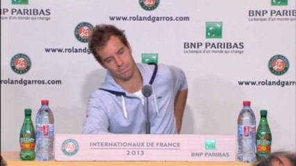 Roland-Garros - Gasquet : "Un des meilleurs contre qui j'ai joué"