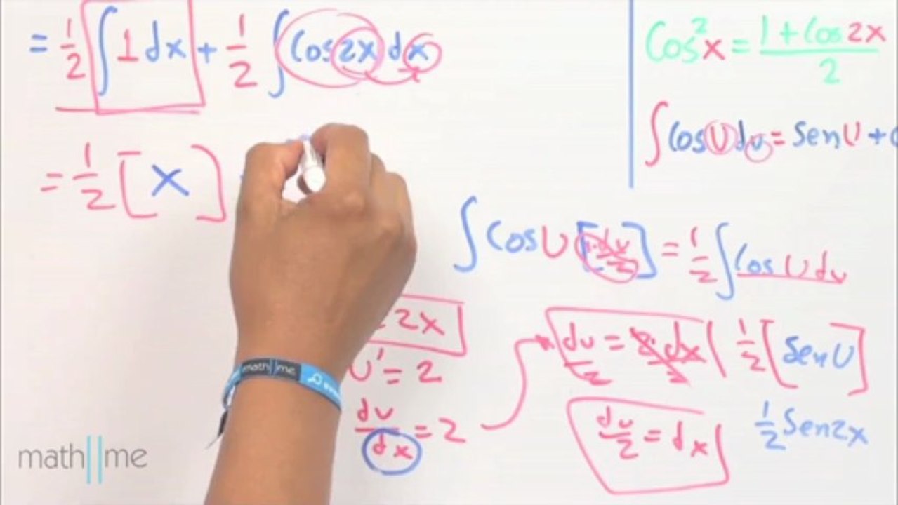 Integral de (CosU)^2