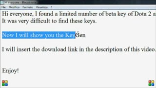 Dota 2 Free Beta Key Generator [Steam] [Working - 6 February 2013]