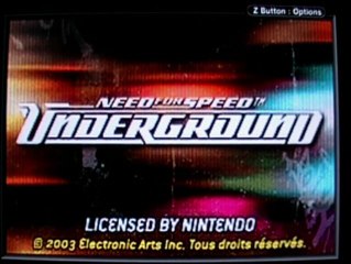 Bonus - Hybride - Need for Speed : Underground - Gameboy Advance