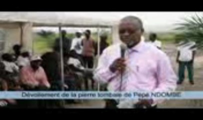 Devoilement de la piere Tombale de l'Artiste Musicien Pepe Ndombe Opetum