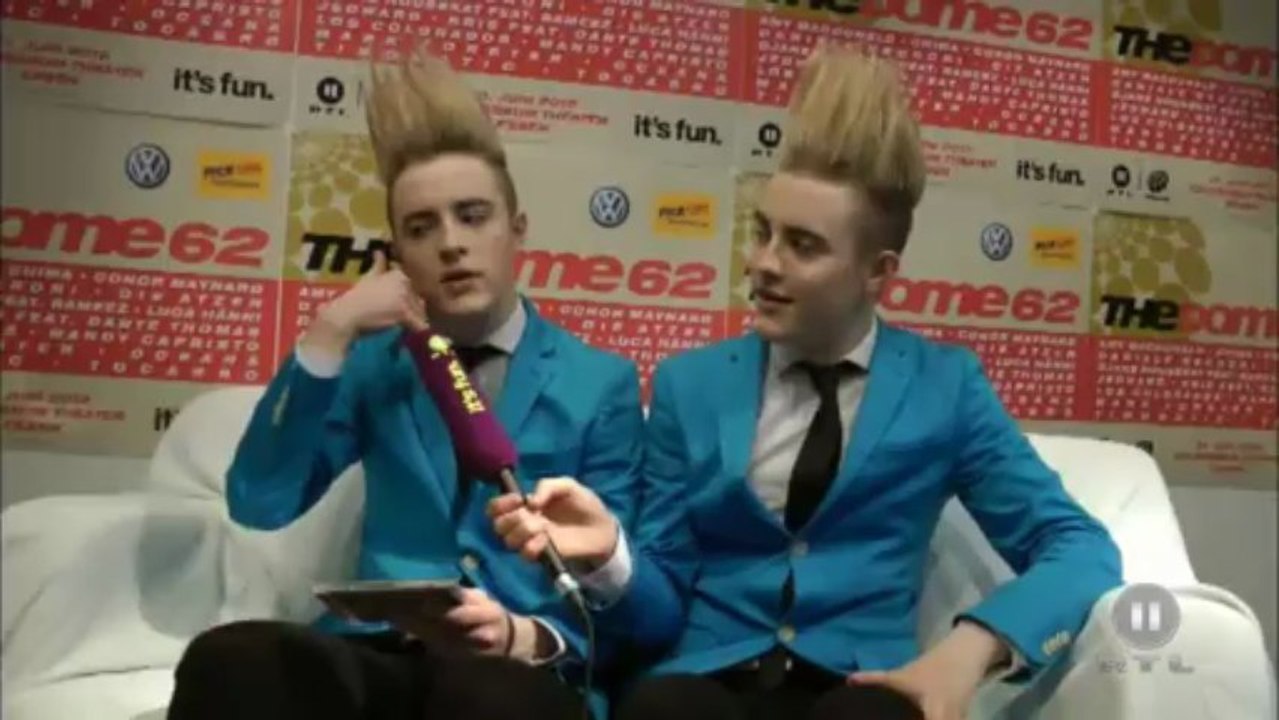THE DOME 62 - Jedward im Interview