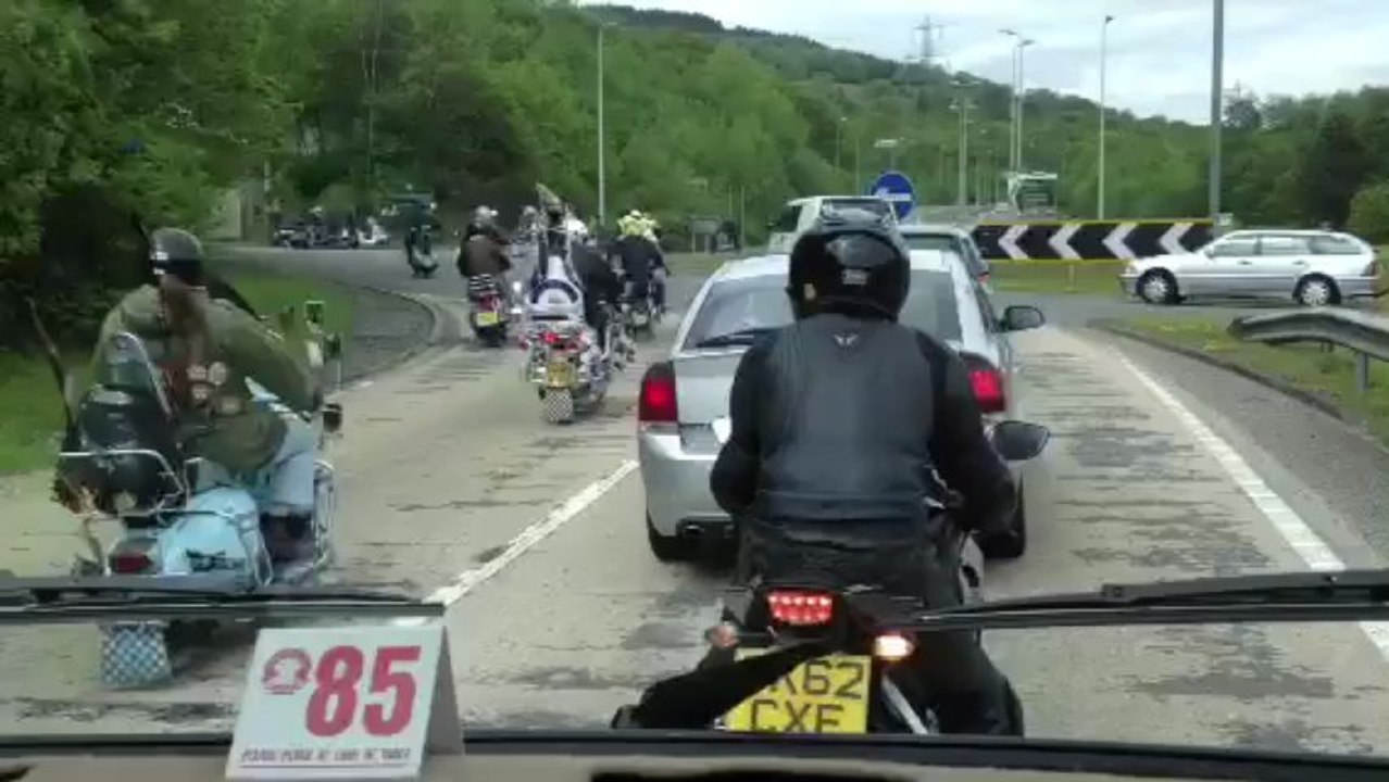South Wales Scooterists - Charity Rideout 3 (2nd June 2013) - 5