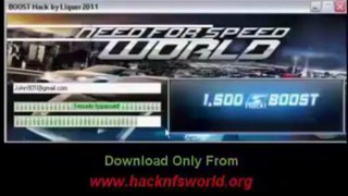 Need For Speed World Boost Hack Working 100% [With PROOF]