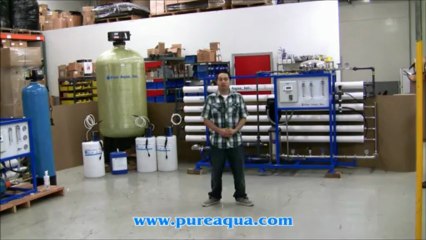 Pure Aqua| Paquete Comercial de RO Jordania 27,000 GPD