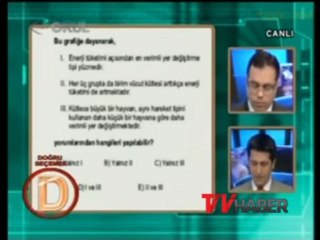 2013 YGS Biyoloji Soru ve Cevapları