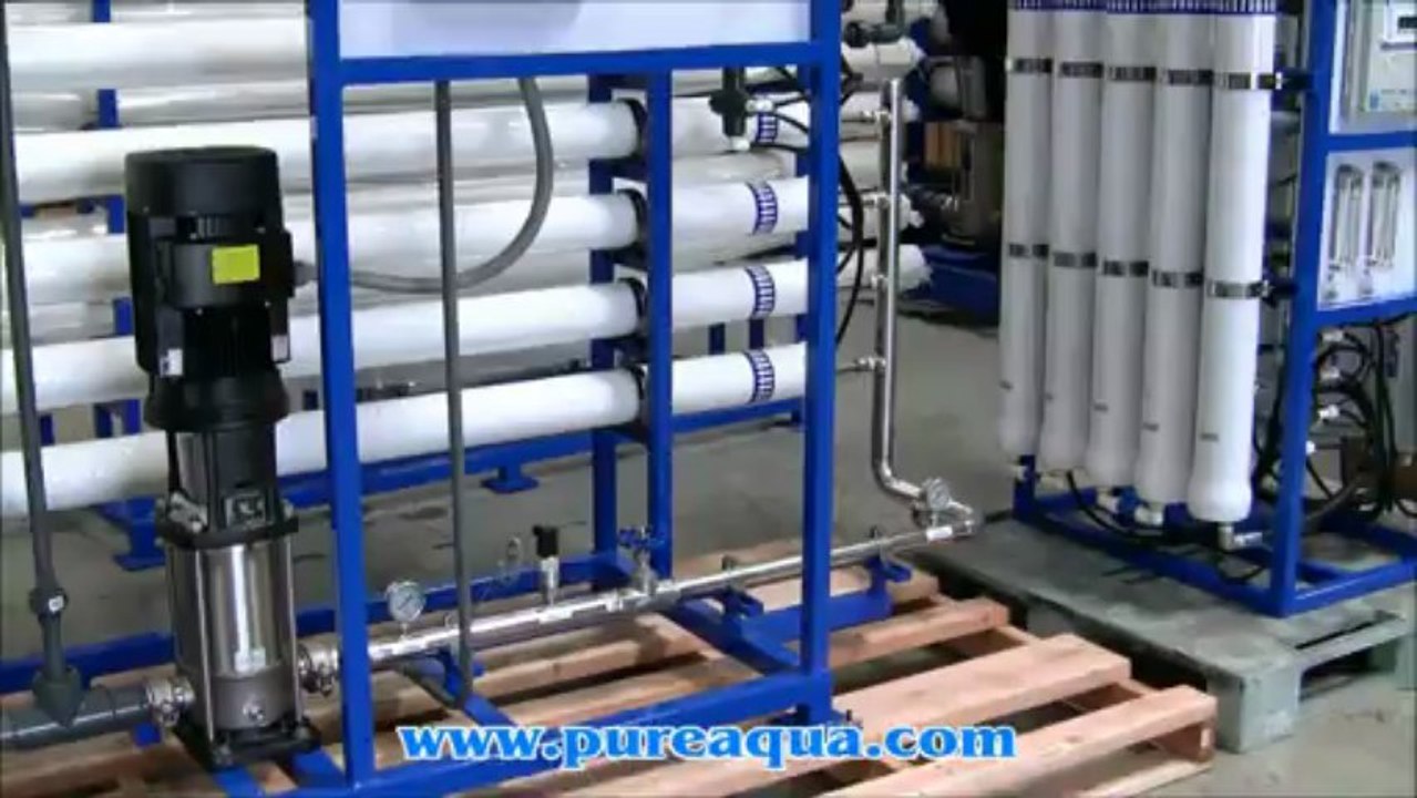 Pure Aqua| Agua del Grifo Equipos de Ósmosis Inversa CA, USA 32,000 GPD & 15,000 GPD