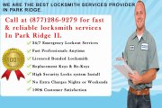 24 hour locksmith service  in Park Ridge IL (877)286-9279