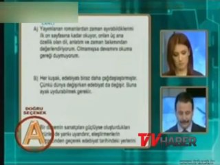 2013 YGS Türkçe Soru ve Cevapları