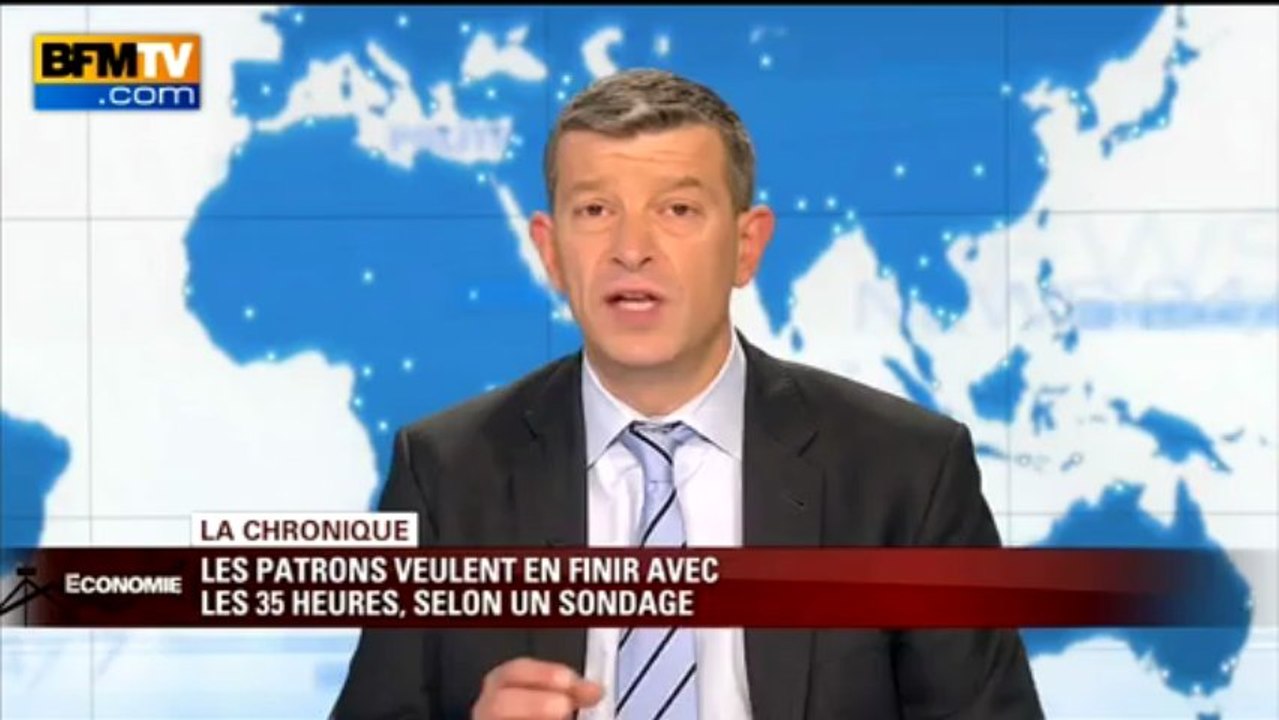 Chronique éco de Nicolas Doze: les patrons veulent en finir avec les 35 heures - 04/06