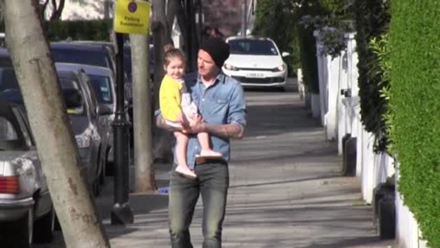 David Beckham Jokes He'll Ban Harper From Dating