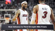 Heat Crush Pacers, Return to NBA Finals