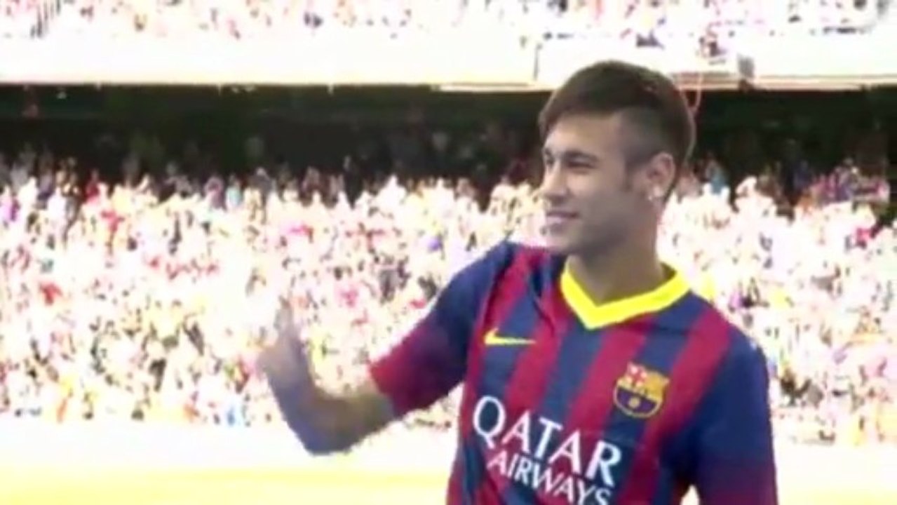 Neymar zaubert schon im barça-trikot