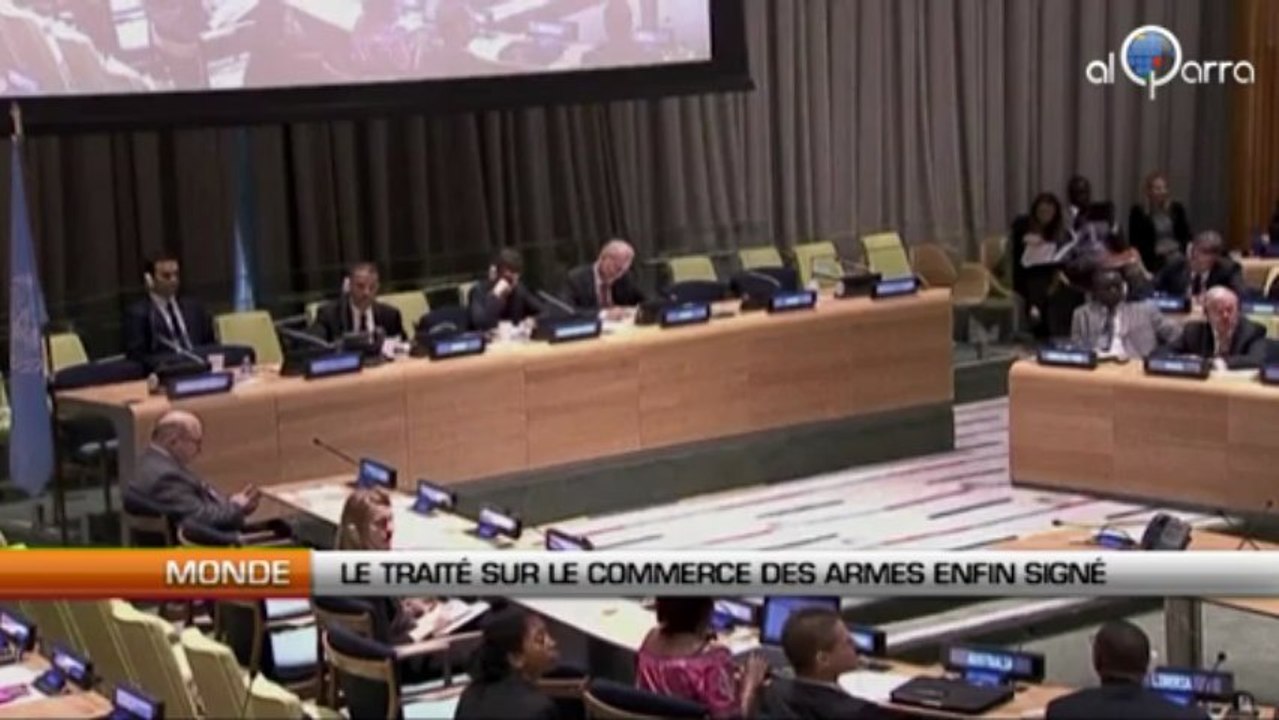 Le traité sur le commerce des armes enfin signé