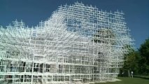 Climbing-frame Serpentine Pavilion unveiled