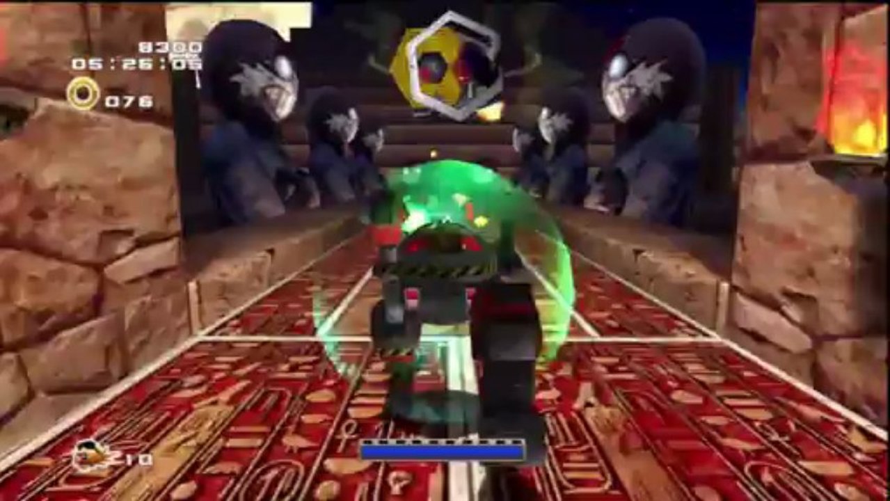 Sonic Adventure 2 Battle - Dark - Eggman : Sand Ocean - Mission 3 : Trouve le Chao perdu !