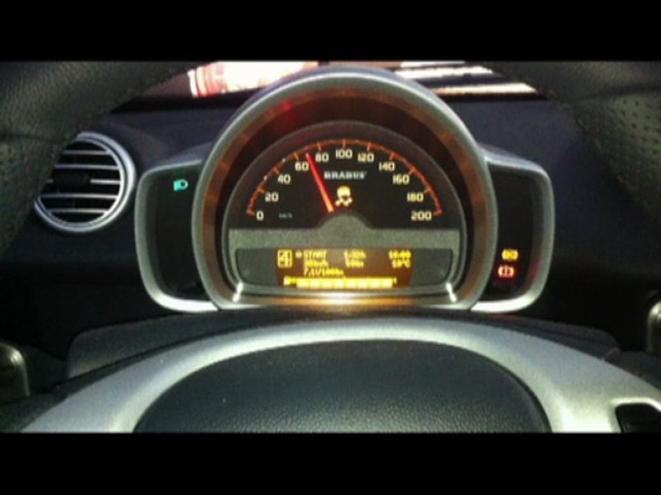 ::: o2programmation ::: SMART ForTwo BRABUS 1.0L Turbo 102@115ch, Reprogrammation Moteur sur Banc de Puissance Cartec Marseille PACA